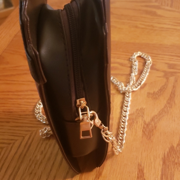 Coffee cup design crossbody bag - Picture 6 of 7